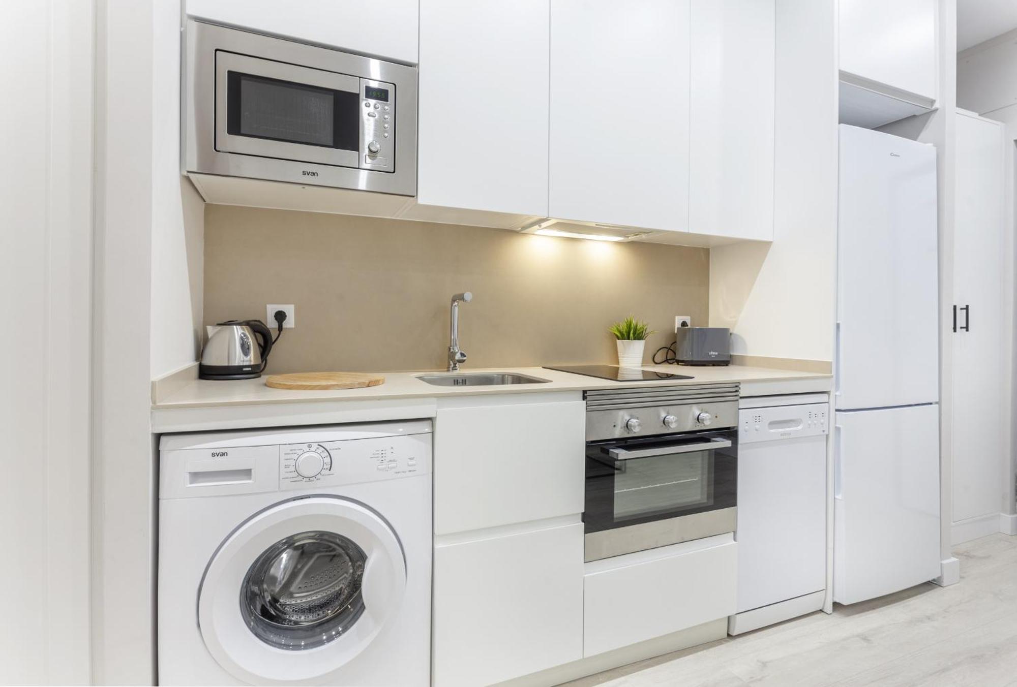 Apartamento Bernabeu Comfort En Madryt Zewnętrze zdjęcie