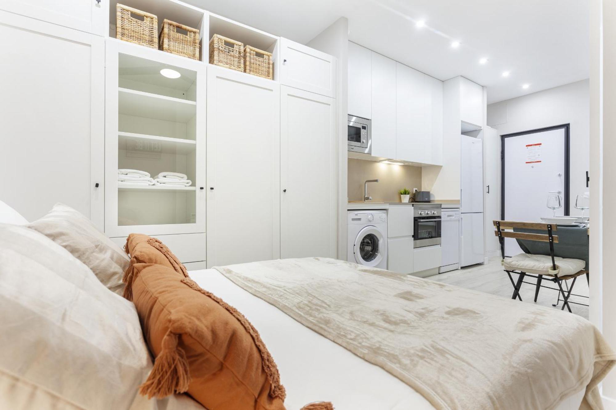 Apartamento Bernabeu Comfort En Madryt Zewnętrze zdjęcie